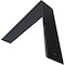 Ekena Millwork Countertop Support Steel Heavy Duty Bracket, Powder Coated Black 2 1/2"W x 14"D x 10"H BKTM02X14X10CSPBL - alternate 7